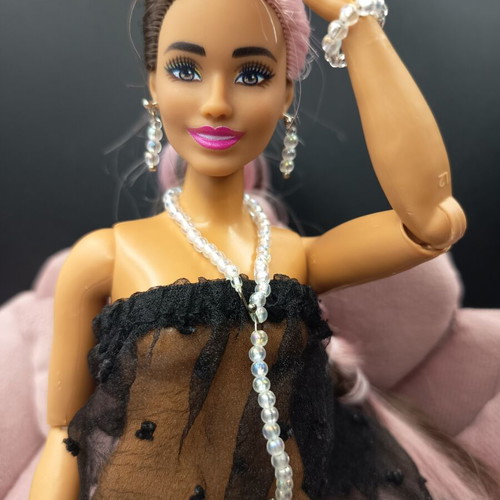 Jewelry set for fashion dolls like new