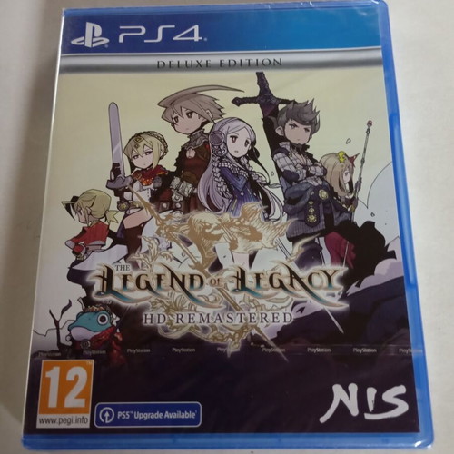Legend Of Legacy HD Remastered Deluxe Edition sealed for PlayStation 4