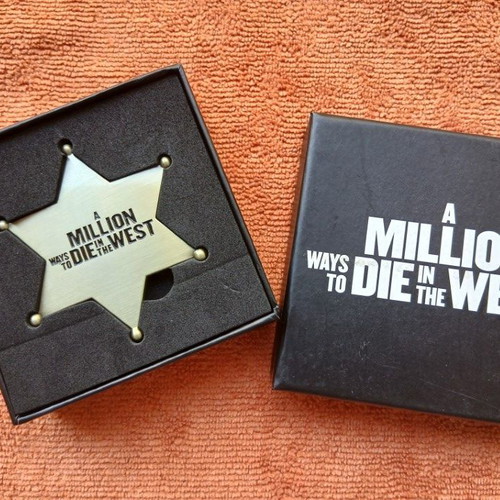 Beer opener authentic promo from A Million Ways to Die in the West