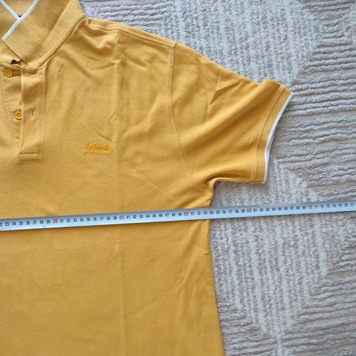 Splendid Polo Shirt XL like new, yellow with white details