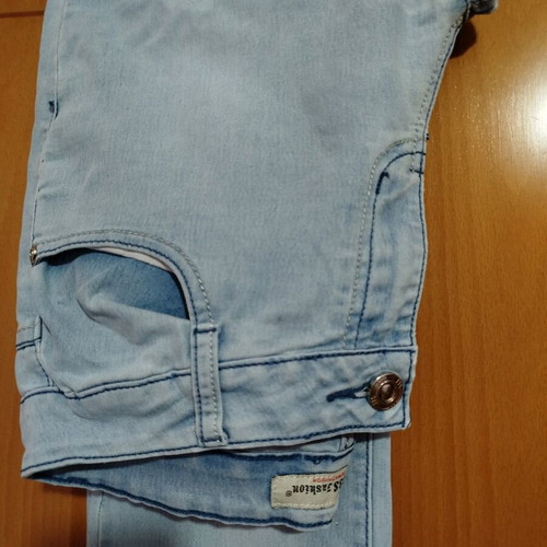 Lightwash low-rise jeans like new, size M 38 10