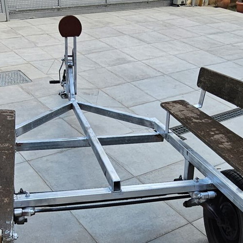 Boat trailer galvanized steel 3.5m x 1.5m like new