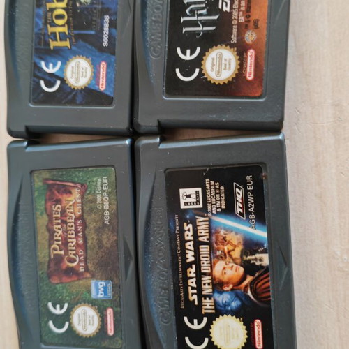 Gameboy Advance action adventure game lot of 4 used