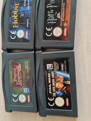 Gameboy Advance πακέτο 4 μεταχειρισμένων action adventure παιχνιδιών