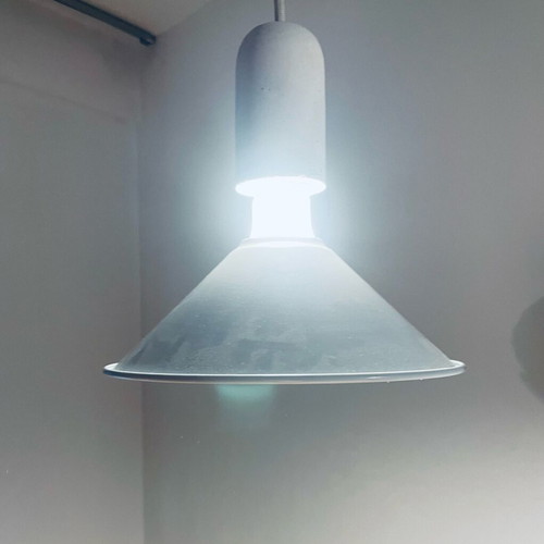 Metal Industrial Lampshade White New
