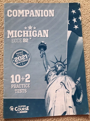 Michigan ECCE B2 Companion like new, vocabulary and translations