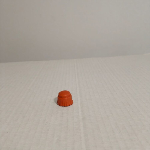 Playmobil orange-red wig used