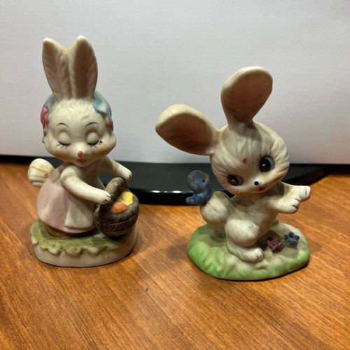 Vintage porcelain animal set like new