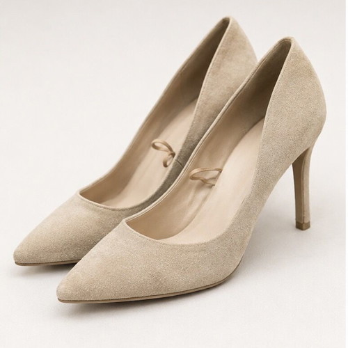 H&M beige pumps like new, size 39