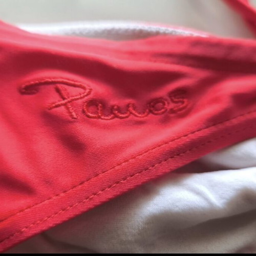 Panos Emporio bikini top Small red like new