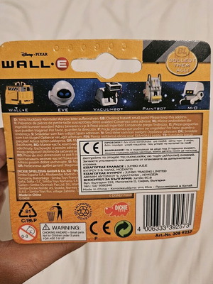 Φιγούρα Wall-E συλλεκτική καινούργια, σφραγισμένη