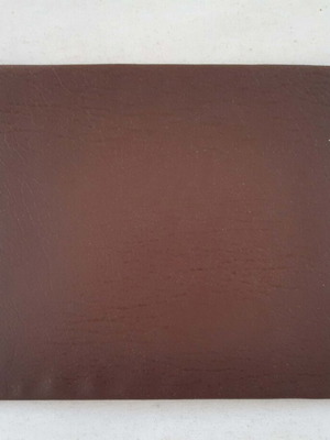 Nestle brown document folder used, artificial leather
