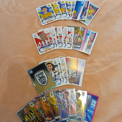 Panini Superleague 2025-2026 stickers like new, pack of 104