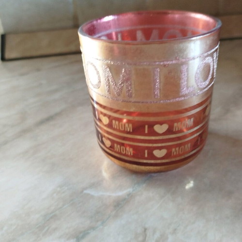 Vintage glass used from 1970 rare