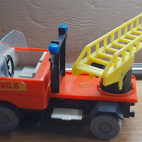 Playmobil 3236x fire truck used with missing parts
