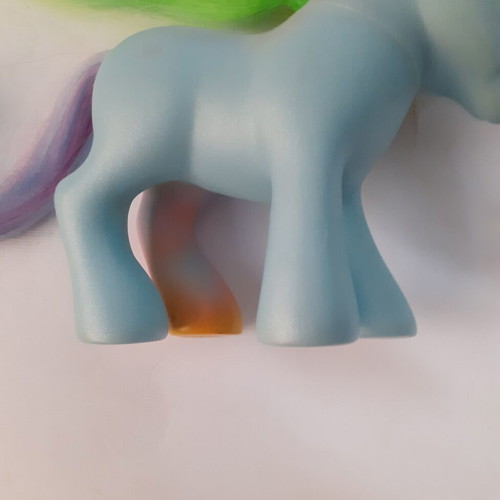 My Little Pony Rainbow Dash figure used, G3 Hasbro