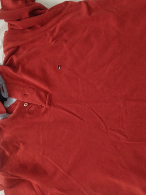 Tommy Hilfiger Long Sleeve Shirt like new, red, size L