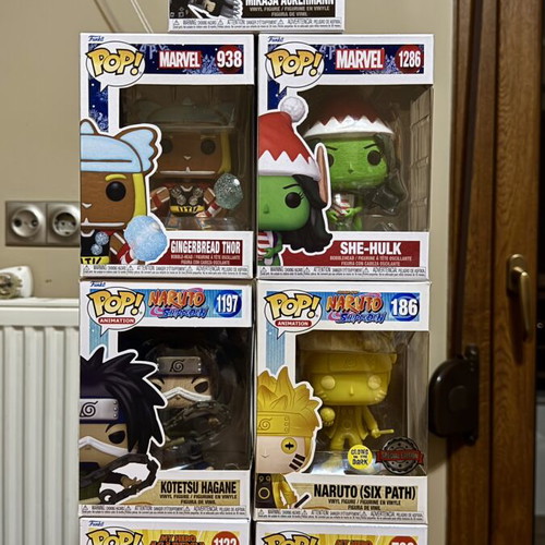 Funko Pop Naruto, My Hero Academia, Marvel, Attack on Titan new