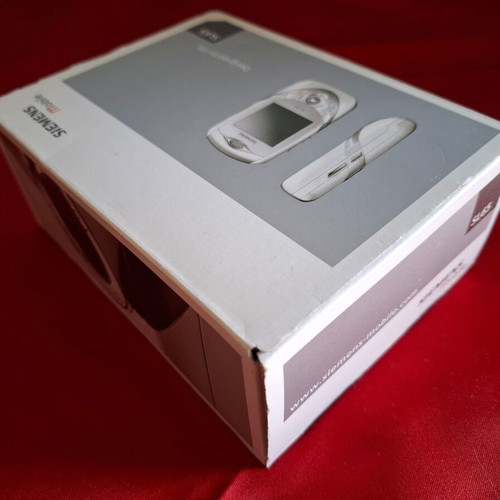 Siemens SL65 Ebony collectible cell phone used with packaging and accessories