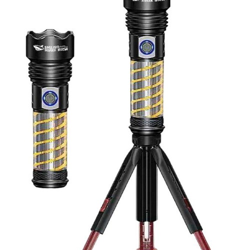 LED work flashlight with tripod new