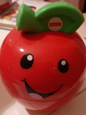 Εκπαιδευτικό μήλο Fisher Price μεταχειρισμένο με ήχους και αριθμούς