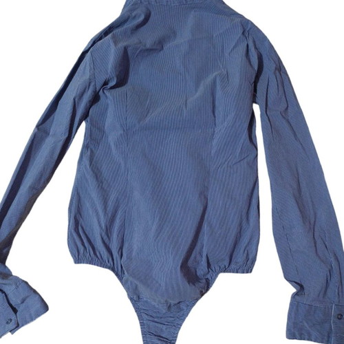 Shirt bodysuit used, blue, size L