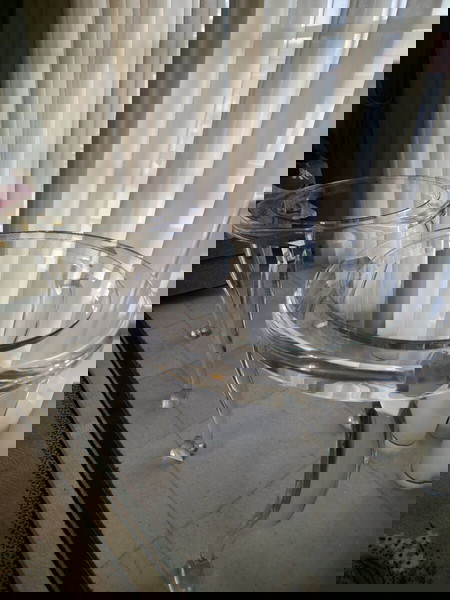 2 τραπεζάκια plexiglass σετ
