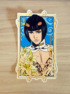 JoJo's Bizarre Adventure Bruno Bucciarati Handmade Sticker made to order