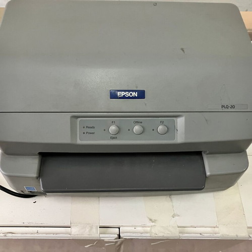 Epson PLQ-20 dot matrix printer used