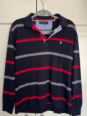 Ανδρική μπλούζα μέγεθος M μεταχειρισμένη, μπλε και κόκκινη