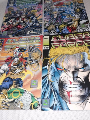 Gyber Force 4 issues new, Delta Comics edition 1997