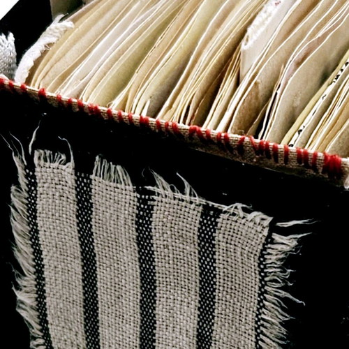 Handmade notebook for notes, thoughts, and ideas