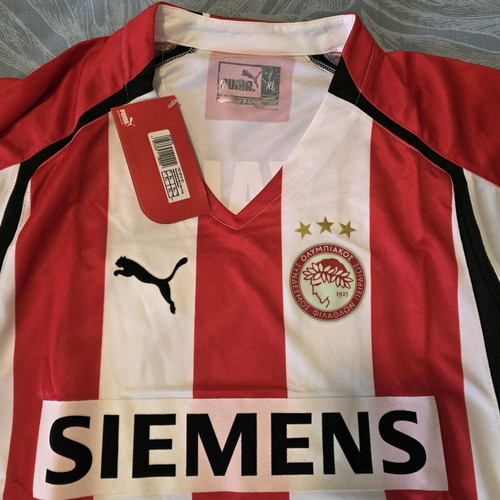 Φανέλα Ολυμπιακού Rivaldo σεζόν 2005-06 καινούργια, γνήσια, μέγεθος XL