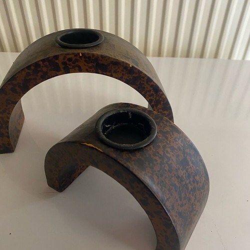 Candleholder set used, decorative with candle holder
