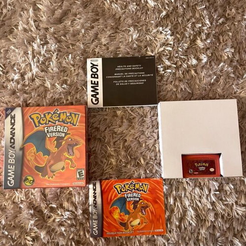Κασέτες Pokemon σαν καινούργιες, σετ 5 για Game Boy Advance