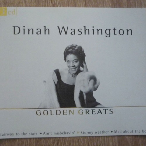 Dinah Washington Golden Greats 3 CD collection used, jazz