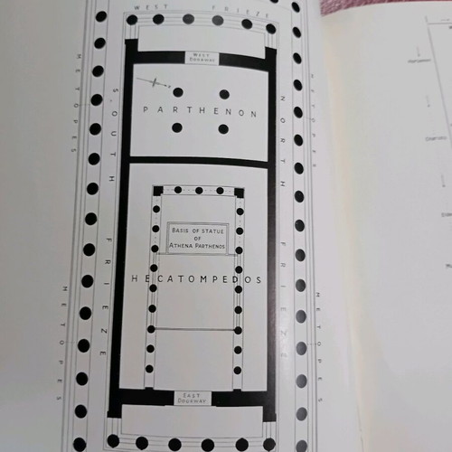 Sculptures of the Parthenon booklet used, English, 1950