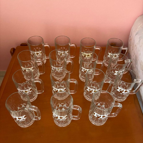 Fix beer glasses like new, pack of 15