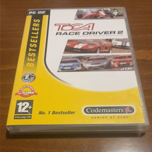 Toca Race Driver 2 PC DVD Bestsellers Edition like new with manual