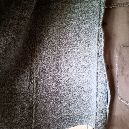 Benetton women's fur coat like new, size S