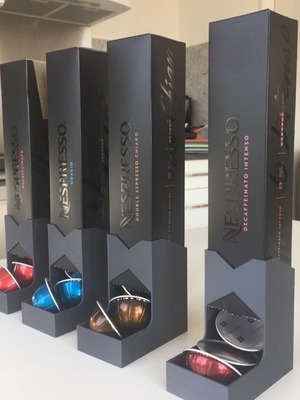 Поставка за капсули Nespresso Vertuo 3D принтирана, нова, комплект от 2