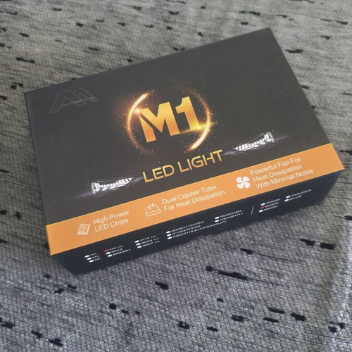 H4 LED car bulbs, 9-36V 75W 7500 lumens, 6000K