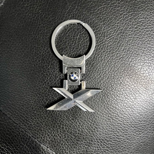 BMW keychain new gray