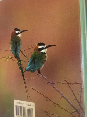 Biology book used, English language