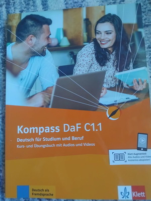 Kompass DaF C1.1 new German language book