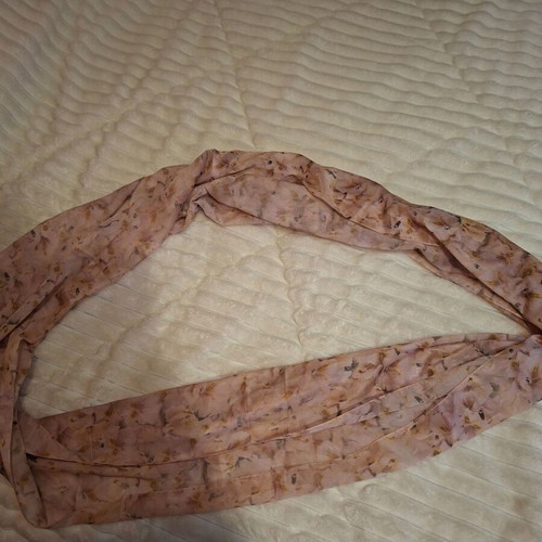 H&M scarf new, pink