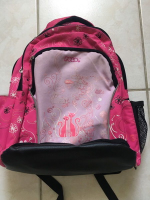 Polo school backpack for girls used