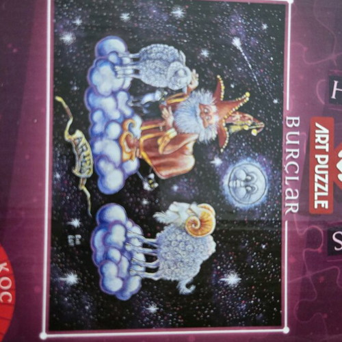 Horoscopes Puzzle "Aries" 100 pieces new, Art Puzzle