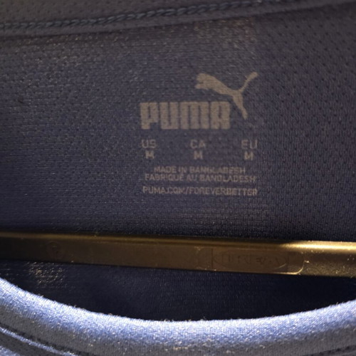 Puma sport shirt Drycell men's M blue white