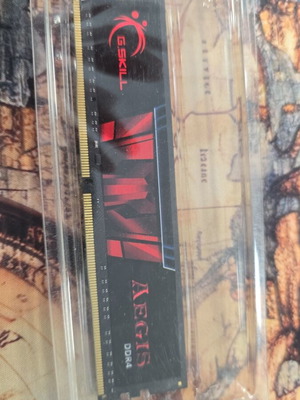 G Skill Aegis RAM 8GB καινούργια DDR4